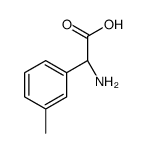(S)-氨基-间甲苯乙酸结构式