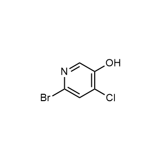 6-溴-4-氯吡啶-3-醇结构式