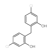 Phenol,2,2'-methylenebis[5-chloro-结构式
