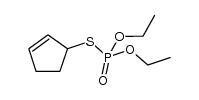 cyclopentenyl phosphorothioate ester Structure