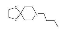 8-butyl-1,4-dioxa-8-azaspiro[4,5]decane结构式