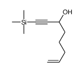 1-trimethylsilyloct-7-en-1-yn-3-ol Structure
