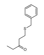 1-benzylsulfanylpentan-3-one Structure