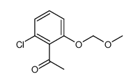 1-(2-chloro-6- (methoxymethoxy)phenyl)-ethanone结构式