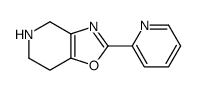 2-吡啶-2-基-4,5,6,7-四氢噁唑并[4,5-c]吡啶结构式