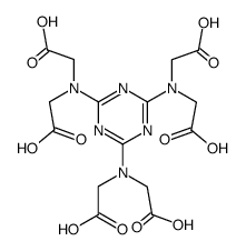 ([4,6-BIS-(BIS-CARBOXYMETHYL-AMINO)-[1,3,5]TRIAZIN-2-YL]-CARBOXYMETHYL-AMINO)-ACETIC ACID结构式