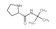 2-Pyrrolidinecarboxamide,N-(1,1-dimethylethyl)-,(2S)-(9CI) Structure