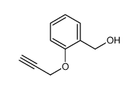 (2-prop-2-ynoxyphenyl)methanol结构式
