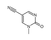 1-methyl-2-oxopyrimidine-5-carbonitrile Structure