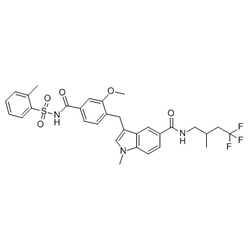 LTD4拮抗剂1结构式