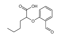 2-(2-formylphenoxy)hexanoic acid结构式