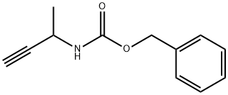 (1-Methyl-prop-2-ynyl)-carbamic acid benzyl ester Structure