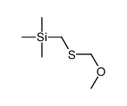 methoxymethylsulfanylmethyl(trimethyl)silane Structure