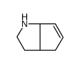 1,2,3,3a,4,6a-hexahydrocyclopenta[b]pyrrole结构式