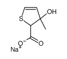 METHYL-3-HYDROXY-2-THIOPHENECARBOXYLATE SODIUM SALT结构式