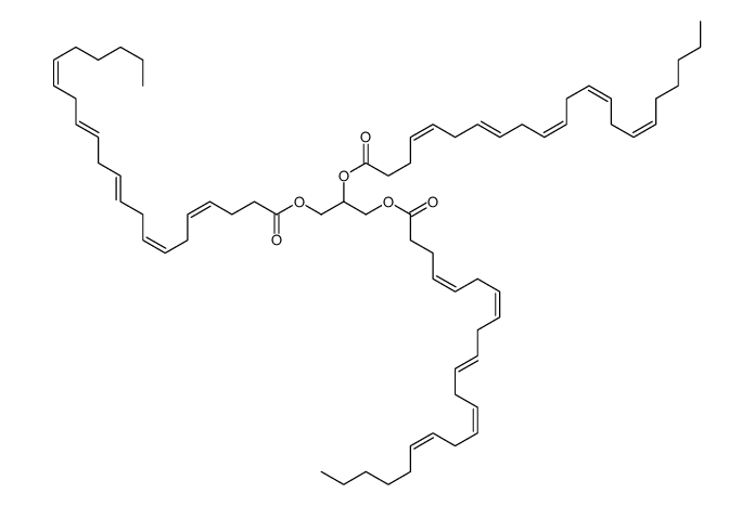 2,3-bis[[(4Z,7Z,10Z,13Z,16Z)-docosa-4,7,10,13,16-pentaenoyl]oxy]propyl (4Z,7Z,10Z,13Z,16Z)-docosa-4,7,10,13,16-pentaenoate Structure