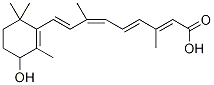 rac 4-Hydroxy-9-cis-retinoic Acid Structure