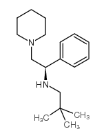(R)-(-)-N-新戊基-1-苯基-2-(1-吡啶烷)乙胺结构式