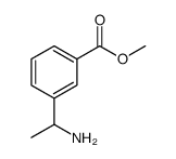 3-(1-氨基乙基)苯甲酸甲酯结构式