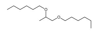 1-(2-hexoxypropoxy)hexane Structure