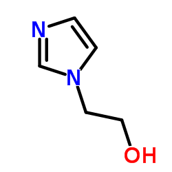 1-(2-羟乙基)咪唑结构式