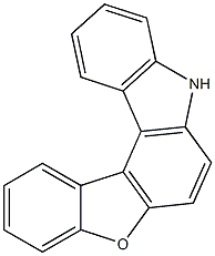 8H-苯并呋喃[2,3-c]咔唑结构式