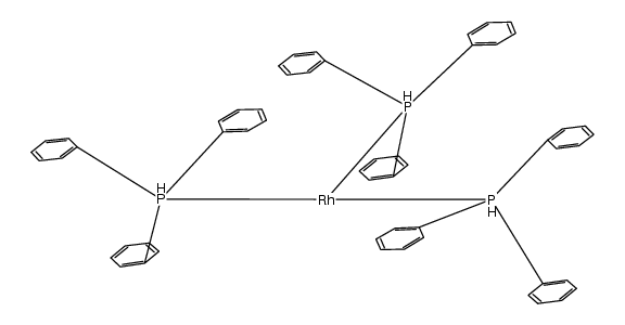 [rhodium(I)hydride(PPh3)3]结构式