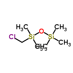 1-(Chloromethyl)-1,1,3,3,3-pentamethyldisiloxane structure
