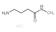 Butanamide, 4-amino-N-Methyl-, Monohydrochloride picture