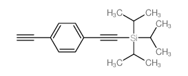4-(三异丙硅炔基)苯炔结构式