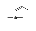trimethyl(prop-1-enyl)silane结构式