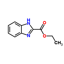 1H-苯并咪唑-2-羧酸乙酯结构式