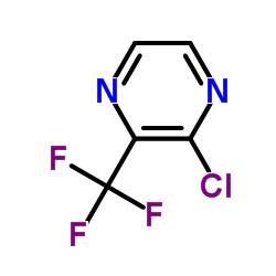 2-Chloro-3-(trifluoromethyl)pyrazine structure