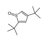 2,4-ditert-butylthiophene 1-oxide Structure