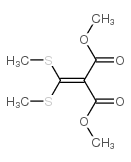 2-(双(甲硫基)亚甲基)丙二酸二甲酯结构式