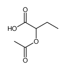 2-acetyloxybutanoic acid Structure