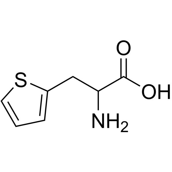 H-3-DL-Ala(2-thienyl)-OH structure