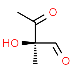 Butanal, 2-hydroxy-2-methyl-3-oxo-, (2R)- (9CI)结构式