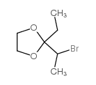 2-(1-Bromoethyl)-2-ethyl-1,3-dioxolane Structure