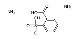 azane,2-sulfobenzoic acid Structure