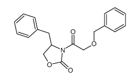 (S)-(+)-4-Benzyl-3-benzyloxyacetyl-2-oxazolidinone Structure