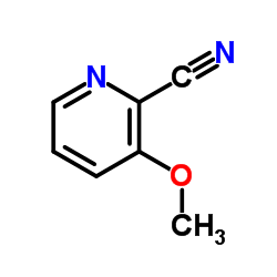 3-Methoxy-2-pyridinecarbonitrile Structure