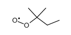 1,1-dimethylpropyl peroxy radical结构式