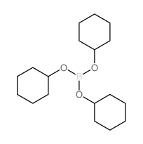 Boric acid (H3BO3),tricyclohexyl ester结构式