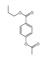 propyl 4-acetyloxybenzoate结构式