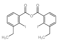 (3-ethyl-2-iodobenzoyl) 3-ethyl-2-iodobenzoate Structure