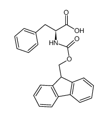 FMOC-L-苯丙氨酸结构式