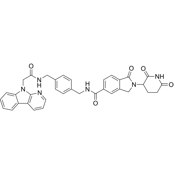 c-Myc inhibitor 7结构式