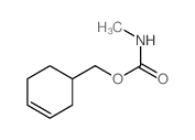 1-cyclohex-3-enylmethyl N-methylcarbamate Structure