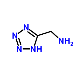 2H-tetrazole-5-methanamine Structure
